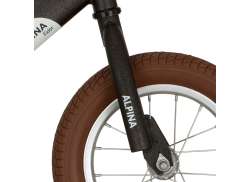 Alpina Forgaffel &Oslash;25.4mm For. Rider Balancecykel - Matt Sort