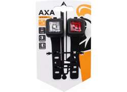 Axa Niteline 11 Lyss&aelig;t LED Batterier - Sort