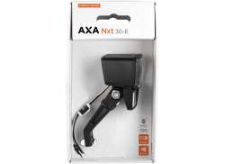 Axa NXT 30 Forlygte LED E-Bike 6-42V 30 Lux - Sort