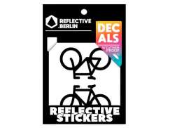 Reflekterende Berlin Reflekterende Etiket Cykler - Sort