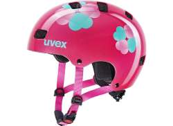 Uvex Kid 3 B&oslash;rn Cykelhjelm Pink Flower