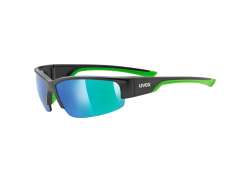 Uvex Sportstyle 215 Cykelbriller Gr&oslash;n - Matt Sort