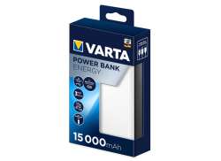 Varta Energy Powerbank 15000mAh USB/USB-C - Hvid