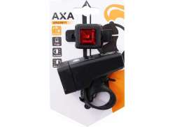 Axa Niteline T1 Lyss&aelig;t LED Batteri - Sort
