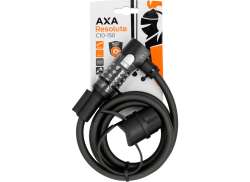 Axa Resolute Kombinationsl&aring;s &Oslash;10mm 150cm - Sort