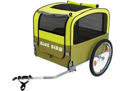 Blålige Bird Cykel-/ Hundetrailer 20" Lysegrøn/Olivengrøn
