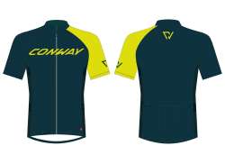 Conway Pro Cykeltr&oslash;je Ss Dark Blue/Yellow