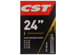 CST Indre Slange 24 x 1.75-2.50 - 40mm Dunlop Ventil