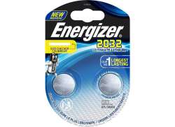 Energizer CR2032 Batterier 3H - S&oslash;lv (2)