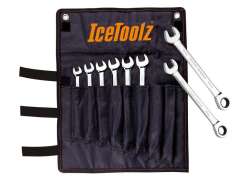 IceToolz Kombinationsn&oslash;gler Topn&oslash;gle S&aelig;t 8-15mm - S&oslash;lv