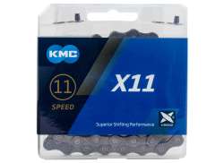 KMC X11R Cykelk&aelig;de 11/128&quot; 11H 114 Links - Gr&aring;