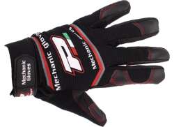 Pro-Grip Mechanic Handske Black/Red