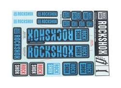 Rockshox Etiket S&aelig;t For. &Oslash;35mm Forgaffel - Bl&aring;