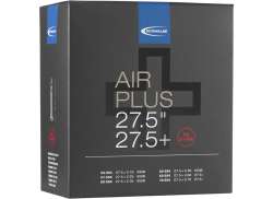 Schwalbe Air Plus Indre Slange 27.5x2.10-2.80&quot; FV 40mm - Sort