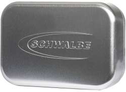 Schwalbe Bike Soap Boks Aluminium - S&oslash;lv