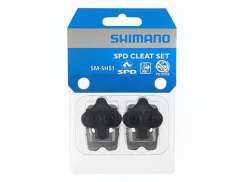 Shimano SH51 Pedalplader SPD-SL 0&deg; - Sort