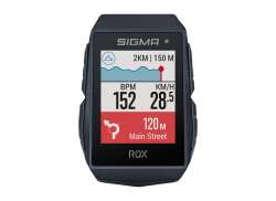 Sigma Rox 11.1 Evo GPS Cykel Navigering HR/Tr&aelig;dfrekvens - Sort