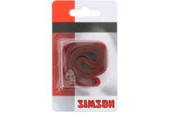 Simson F&aelig;lgtape 22mm 26/28 Tomme Bredde PVC R&oslash;d