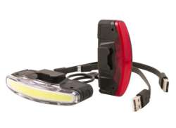 Sp&aelig;nder Arco Lyss&aelig;t LED Batteri USB - Sort
