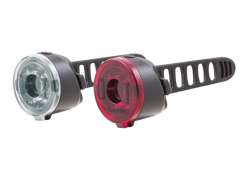 Sp&aelig;nder Prik Lyss&aelig;t LED Batterier &Oslash;25mm - Sort