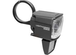 Trelock Lighthammer LS890-T Forlygte LED 100Lux E-Bike - Sort