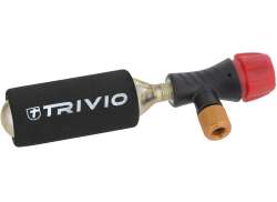 Trivio CO2 Adapter Med Patron 16g + Neopren &AElig;rme