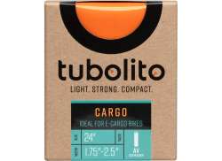 Tubolito Cargo/e-Cargo Indre Slange 24 x 1.75 - 2.5 AV - Orange.