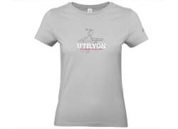 Victoria Utilyon T-Shirt Ss Kvinder Lys Gr&aring; - M
