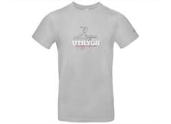Victoria Utilyon T-Shirt Ss M&aelig;nd Lys Gr&aring; - S