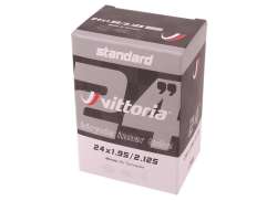 Vittoria Standard Indre Slange 24x1.95-2.125 AV 48mm - Sort