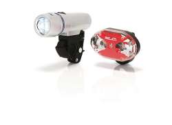 XLC Triton / Thebe 5 Lyss&aelig;t LED Batterier - Hvid